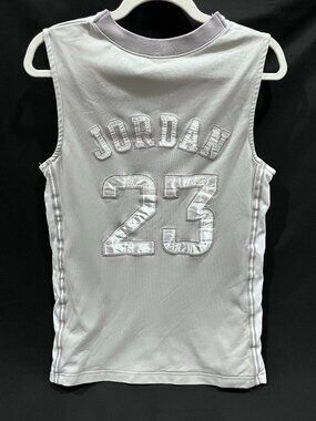 Jordan Brand UNC Tar Heels Silver Mesh Basketball Jersey #23 Men’s Small